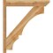Ekena Millwork Balboa Slat Rough Sawn Outlooker, Western Red Cedar, 6"W x 32"D x 36"H OUT06X32X36BOA06RWR - alternate 4